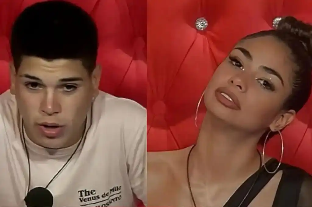 ¿Fin del romance?: Thiago y Daniela, una de las incipiente parejas de Gran Hermano, se separó