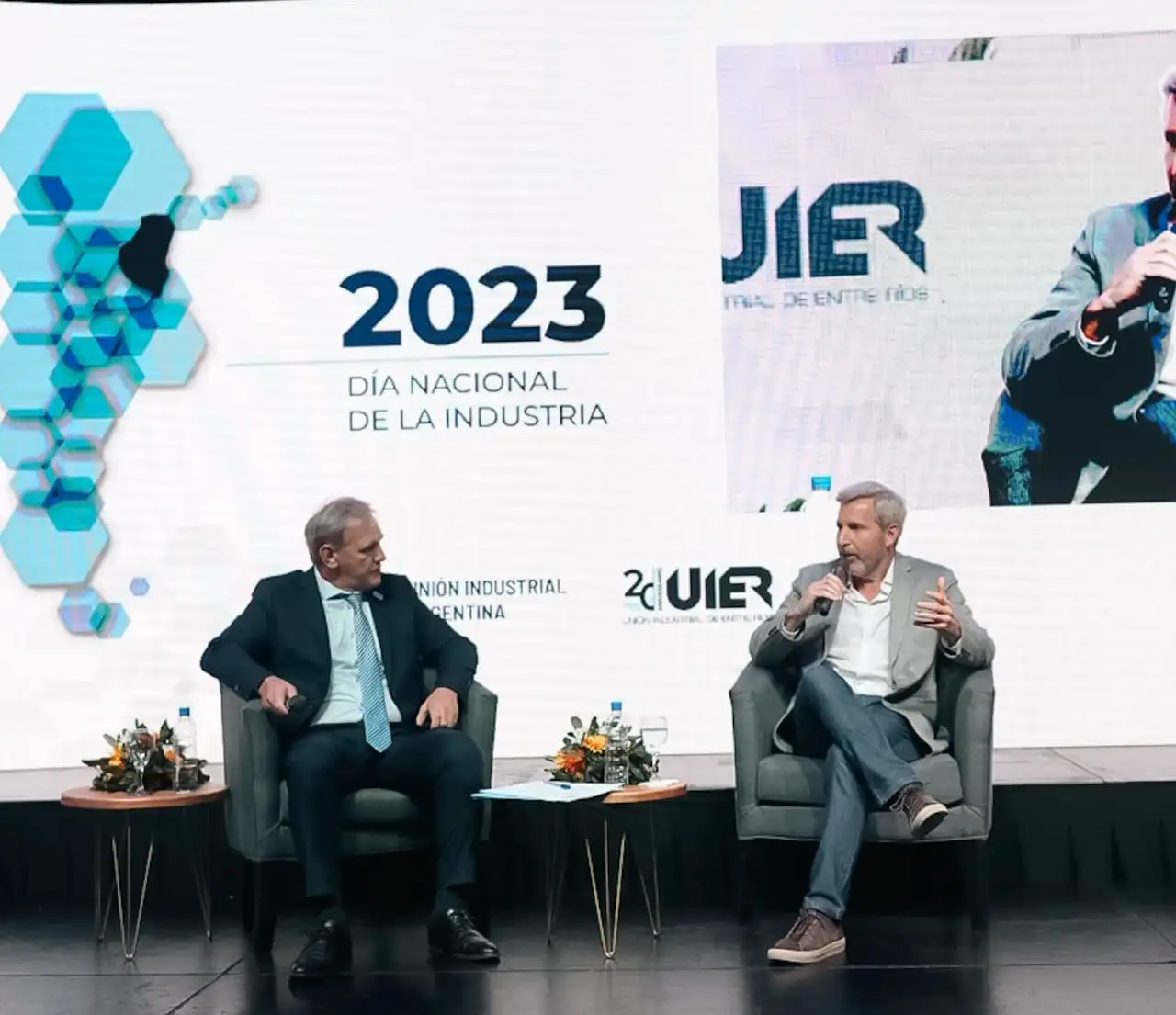 Rogelio Frigerio al sector industrial: “Vamos a sacarles el pie de encima y dejarlos trabajar”