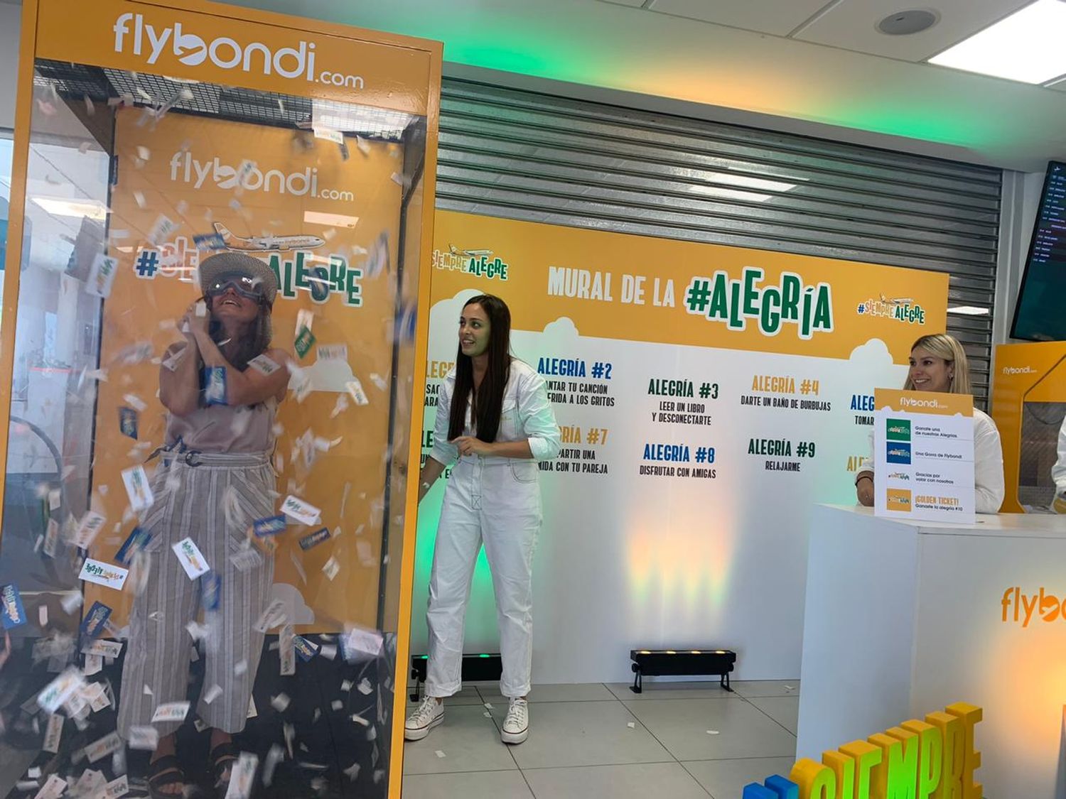 Flybondi inauguró sus vuelos a Porto Alegre