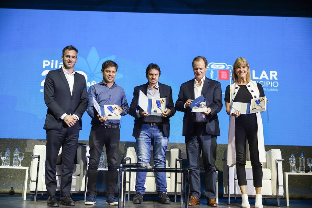 Achával junto a Kicillof, Bordet y Rodenas celebraron los 200 años del Tratado del Pilar