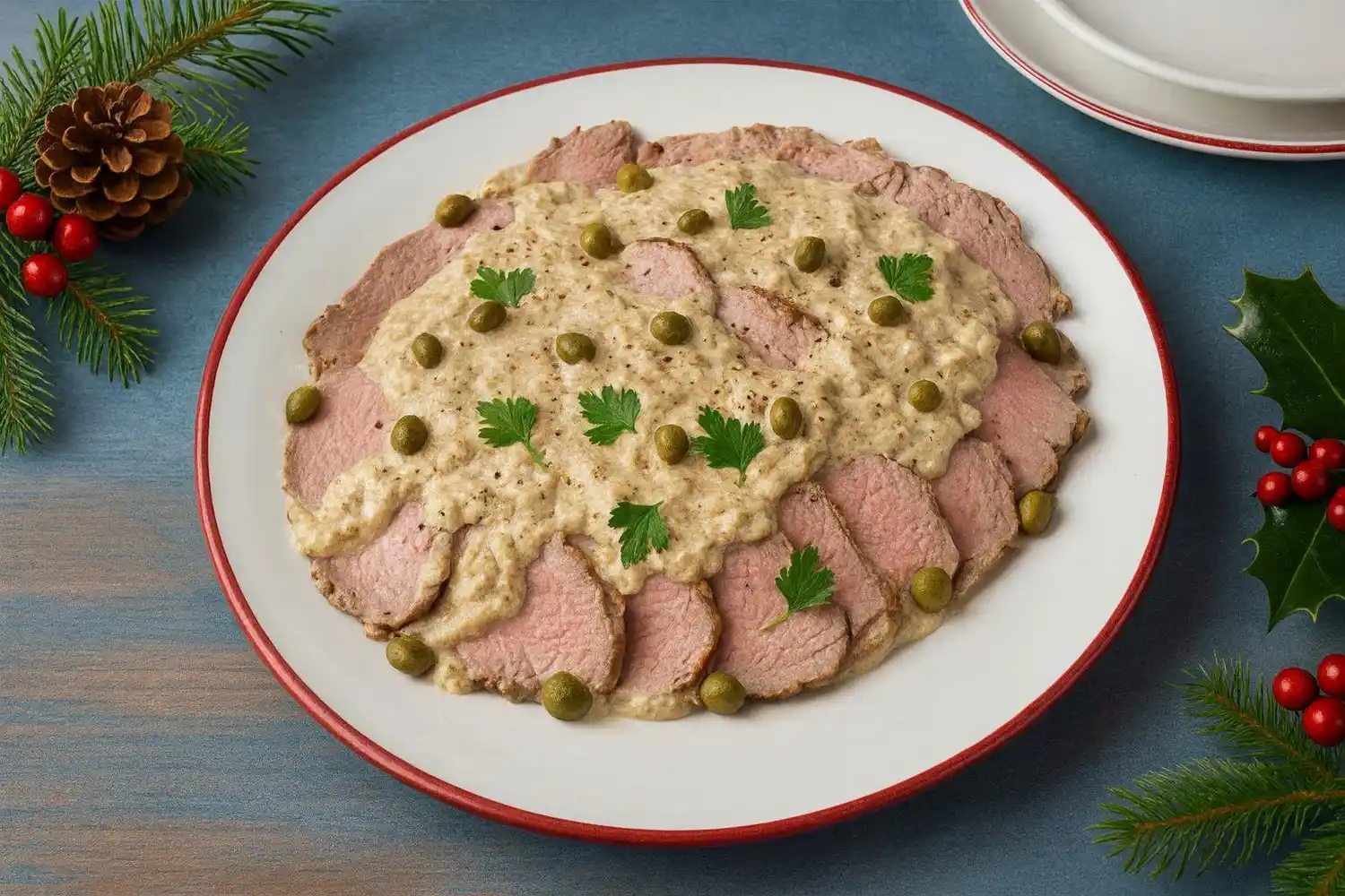El vitel toné se convirtió en un plato clásicos de las fiestas argentinas.