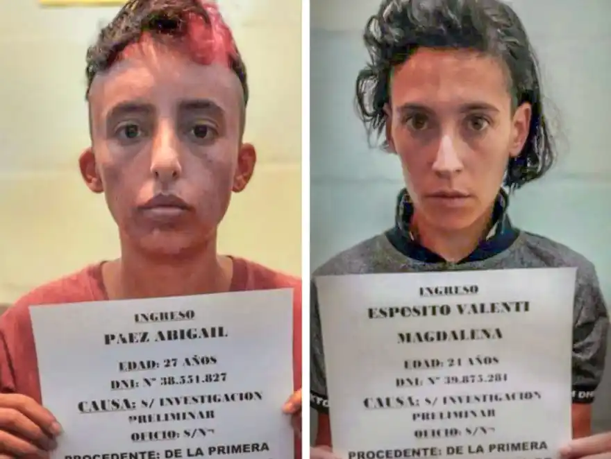 La madre de Lucio Dupuy, Magdalena Espósito Valenti, y su pareja Abigail Páez cumplirán el resto de su condena a prisión perpetua por el asesinato del menor de 5 años en distintas prisiones, tras concretarse una decisión del Ministerio de Seguridad de la Nación de separarlas. Foto NA