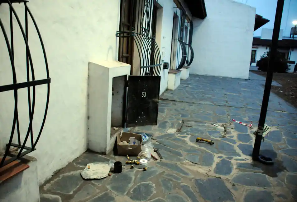 Cortaron el suministro y controlaron la red de gas en el complejo habitacional