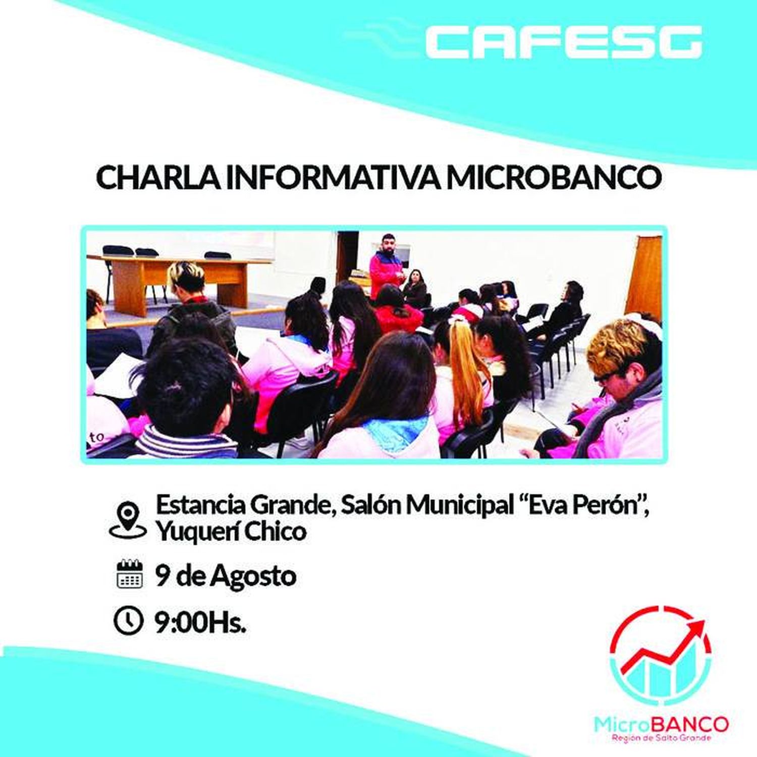 Llega a Estancia Grande, el Microbanco de la Región de Salto Grande impulsado por Cafesg