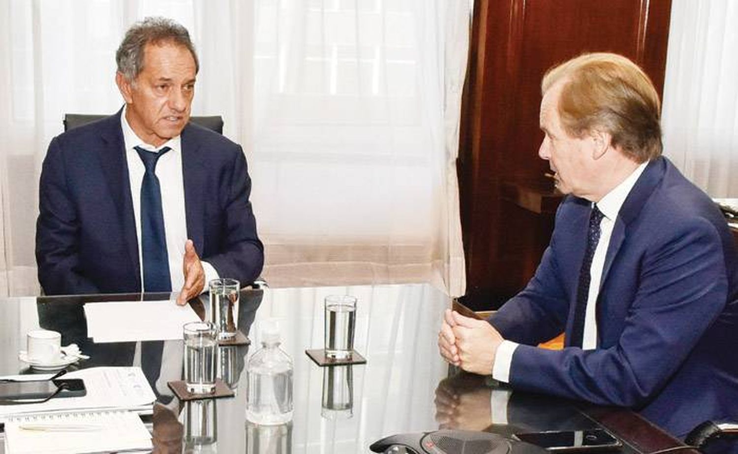 Bordet y Scioli resolvieron potenciar  la exportación de Entre Ríos a Brasil