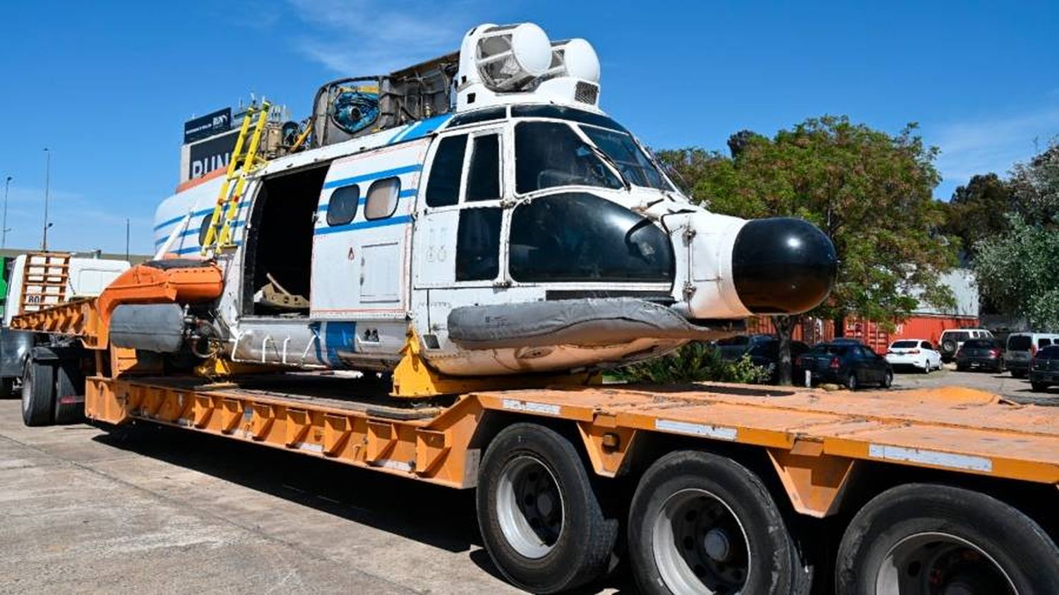 El helicóptero que sobrevivió a Malvinas ahora será preservado en un museo