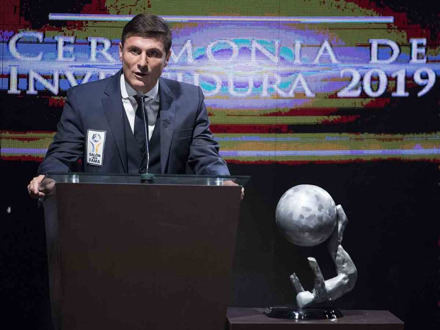 Batistuta y Zanetti tienen su lugar en el Salón de la Fama de fútbol