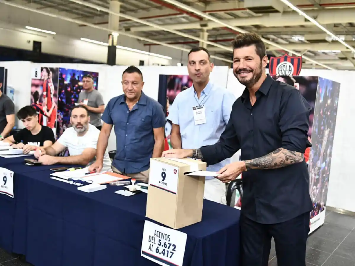Tinelli es el nuevo presidente de San Lorenzo