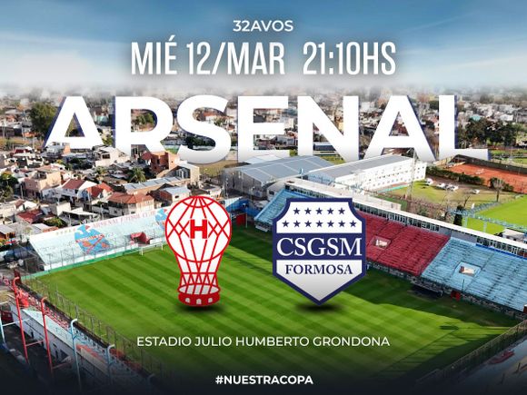 Huracán-San Martín (F), por Copa Argentina en Sarandí