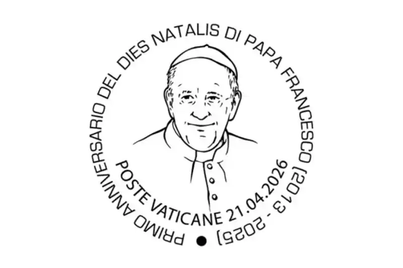 El Servicio de Correos y Filatelia del Vaticano emite un matasellos en homenaje al Papa Francisco