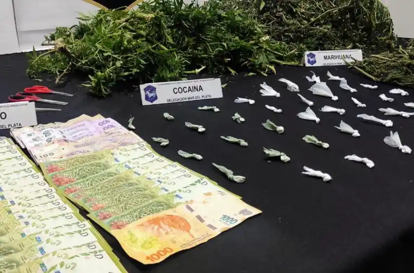 Allanamiento: secuestro de drogas y detención