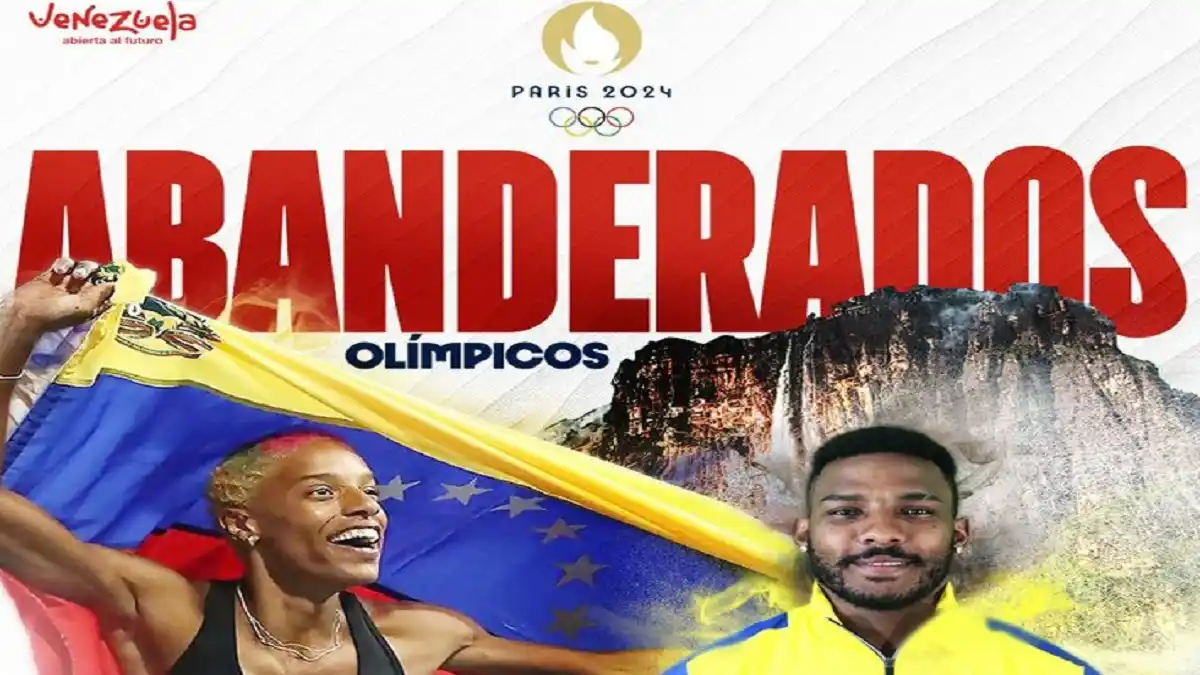 YULIMAR ROJAS y JULIO MAYORA ABANDERADOS por Venezuela para los JJ. OO. de París
