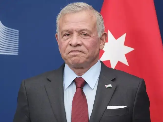 Abdullah II, rey de Jordania.