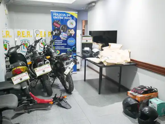 Con 18 allanamientos desbarataron una banda de estafadores