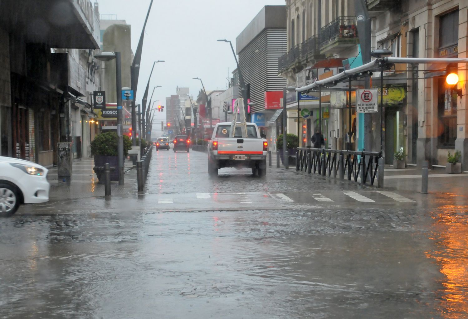 Tandil, bajo cuádruple alerta meteorológico.