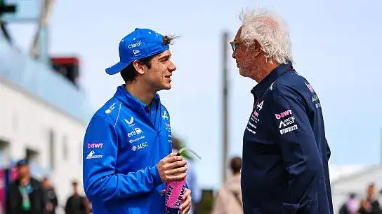 Briatore y Colapinto en Bélgica.