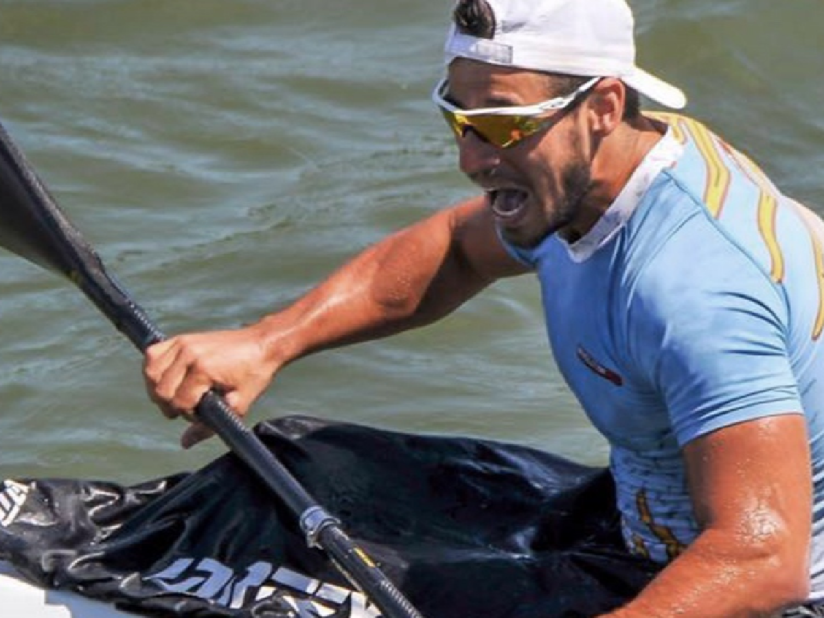 El argentino Agustín Vernice consiguió la medalla de oro en K1 1000 metros en canotaje