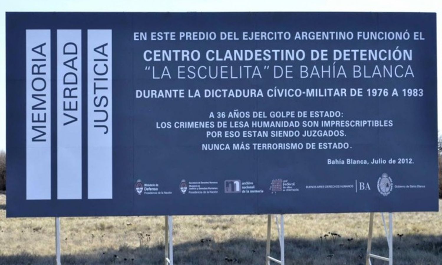 El nieto recuperado 140 nació en un centro clandestino de Bahía Blanca