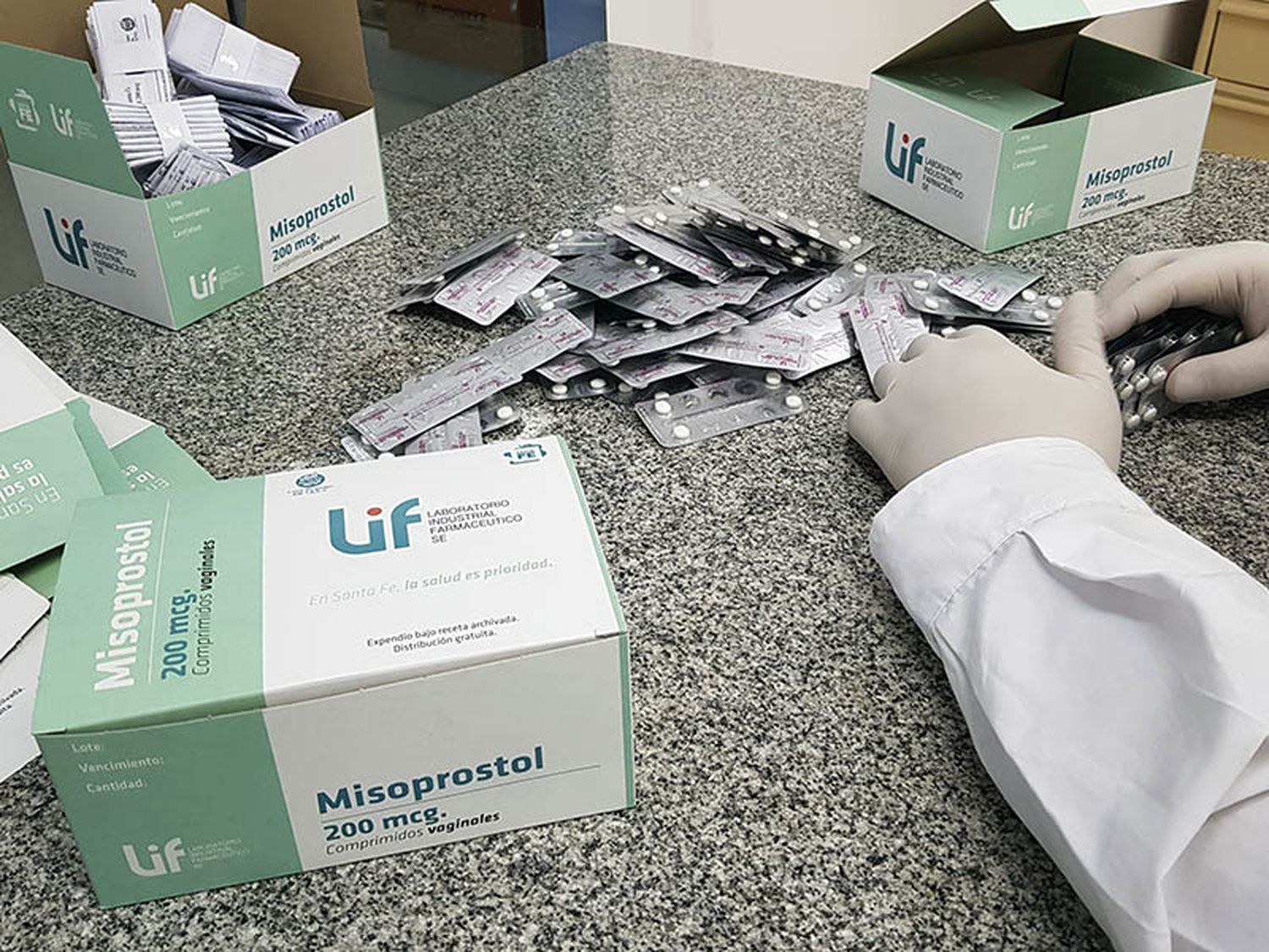 El misoprostol fabricado por el LIF llega a los centros de salud