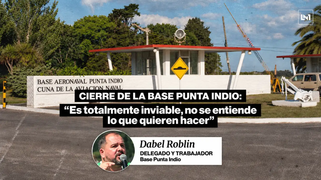 Cierre de la Base Punta Indio: "No se entiende lo que quieren hacer", analizó Dabel Roblin, delegado y trabajador