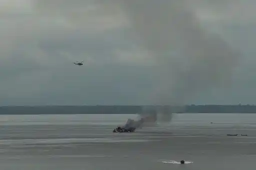 La nave fue retenida el 29 de agosto tras ser sorprendida practicando pesca ilegal en aguas bajo jurisdicción colombiana.