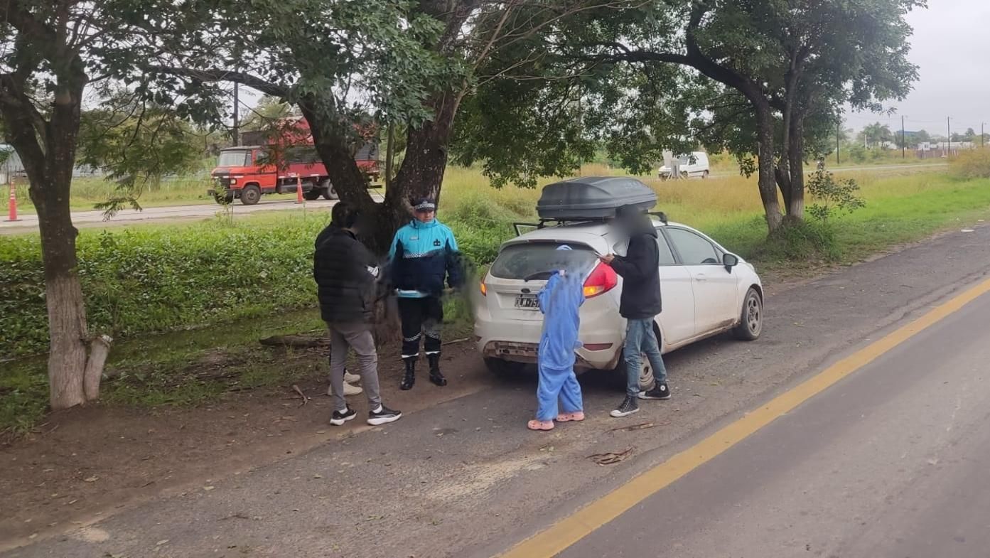 Detectan a menor indocumentada en control de vehicular