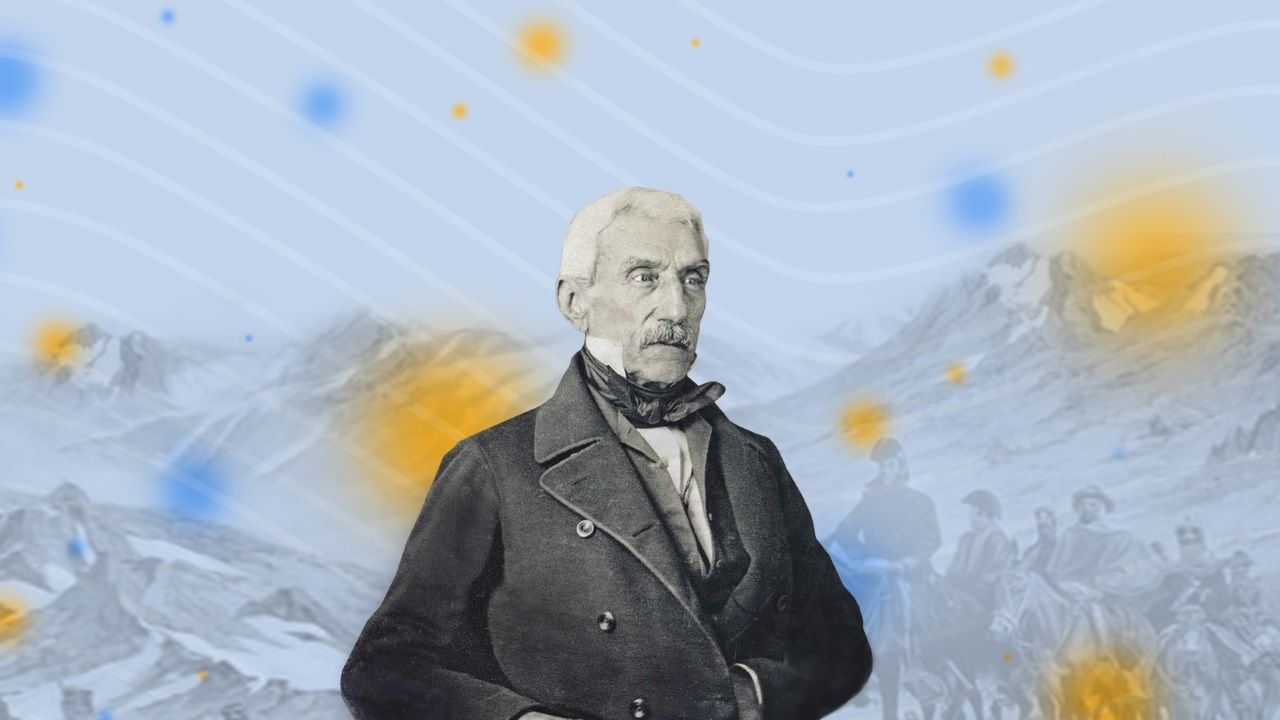 ¿De qué vivió el general San Martín en Francia?