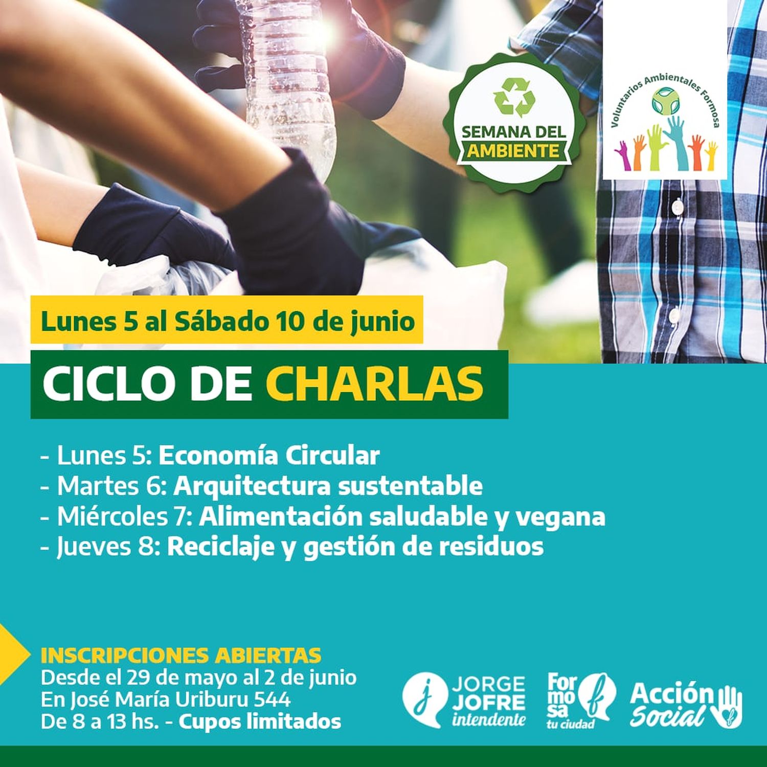 ciclo de charlas ambiente