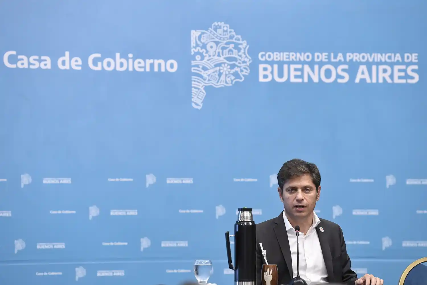 Kicillof: “El Gobierno no tiene como función fundir a las provincias, sino apoyarlas”