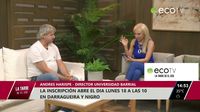 La inscripción abre el día lunes 18 a la 10 en Darragueira y Nigro