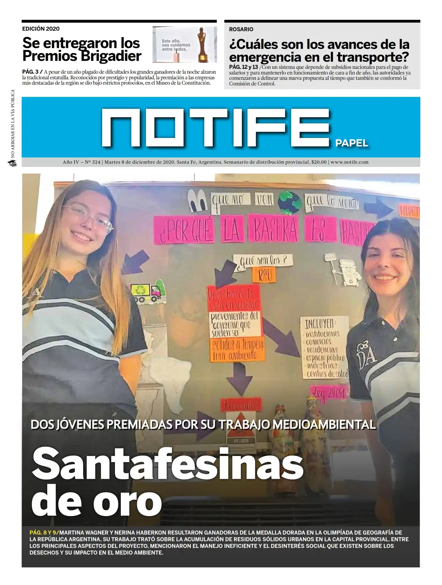 Semanario Notife: Edición N° 327