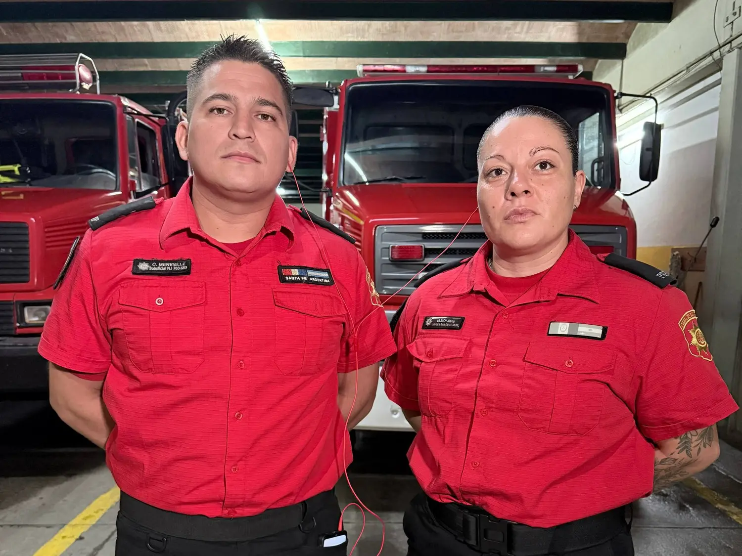 “Vamos dispuestos a cualquier cosa”: la vocación de los bomberos de Rafaela en su día