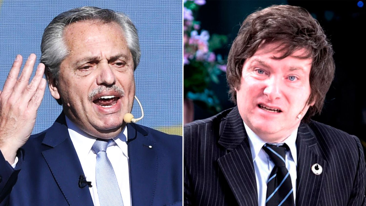 A pesar de que no fue nombrado, Alberto Fernández se metió en el debate presidencial para criticar a Milei
