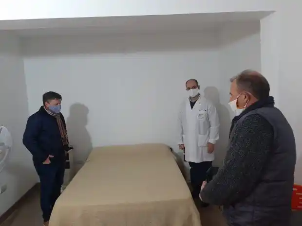 Preparan un Centro de Aislamiento para casos de Covid-19