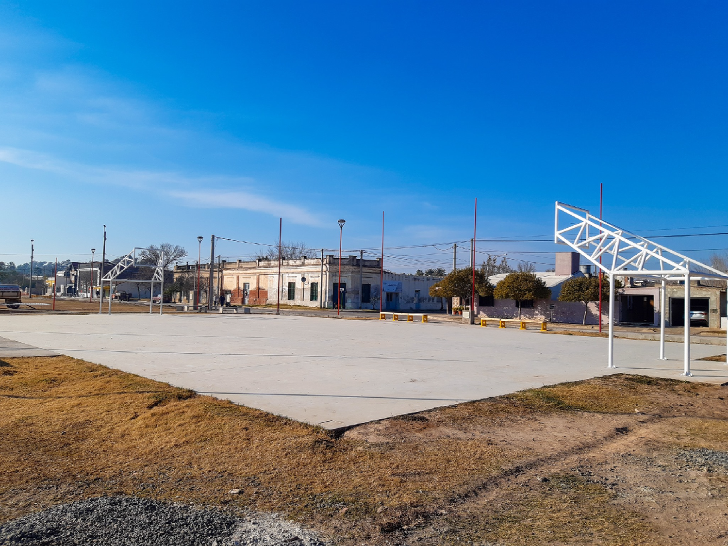  Avanzan las obras en el nuevo  Parque de la Familia de La Francia