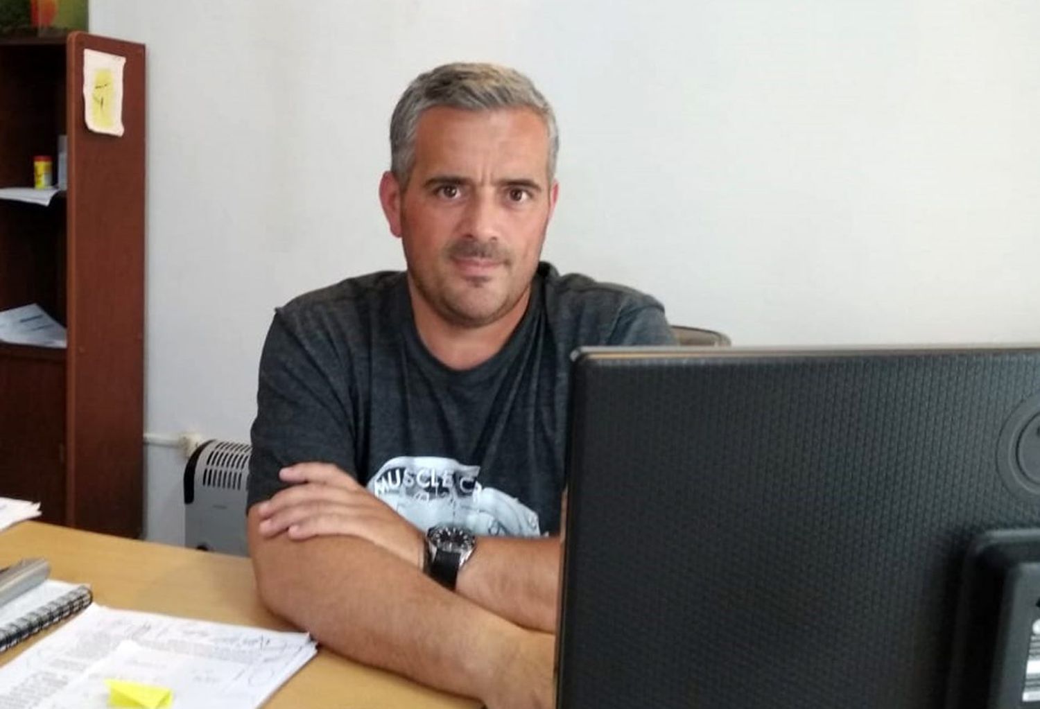 Sebastián Altamiranda, delegado local de la UTA