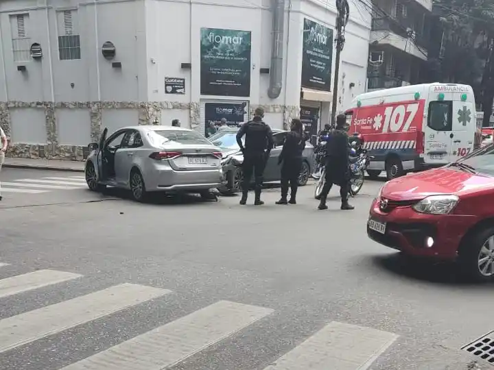 Dos siniestros viales en el centro