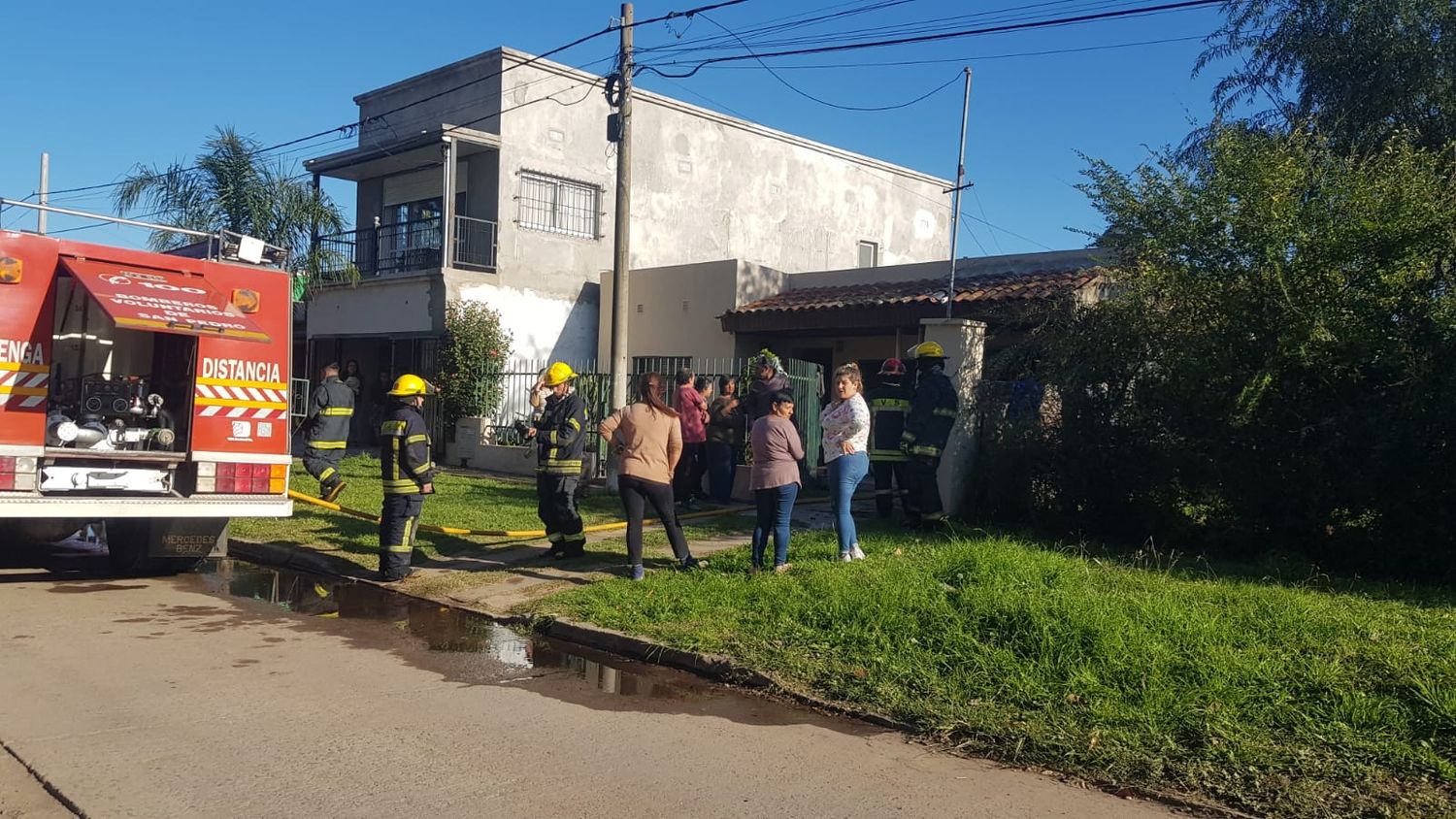 Incendio en Río Tala: “Si esperábamos a Bomberos se prendía fuego todo, necesitamos urgente un cuartel”