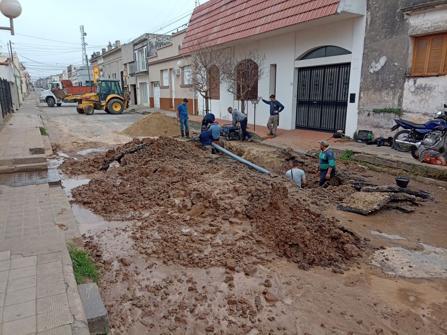 Es notable el deterioro de la red de agua potable de Victoria