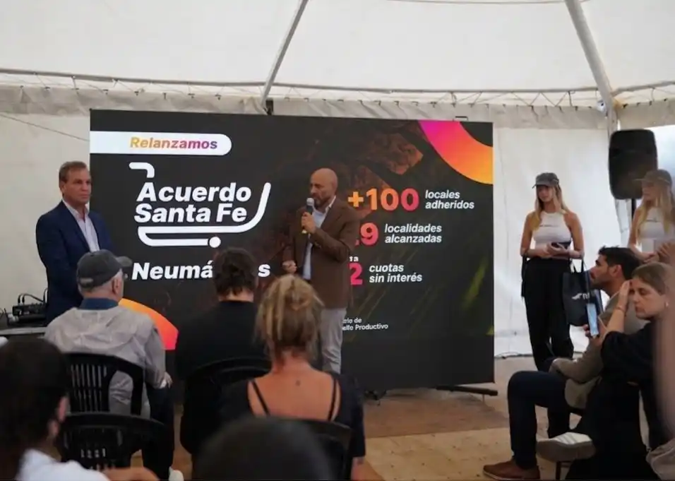 Provincia relanzó Acuerdo Santa Fe Neumáticos, con más cuotas y nuevos locales adheridos