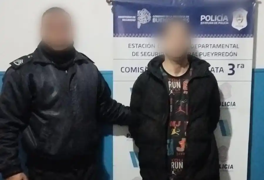 El sujeto intentó escapar, pero los vecinos lo entregaron a la policía.
