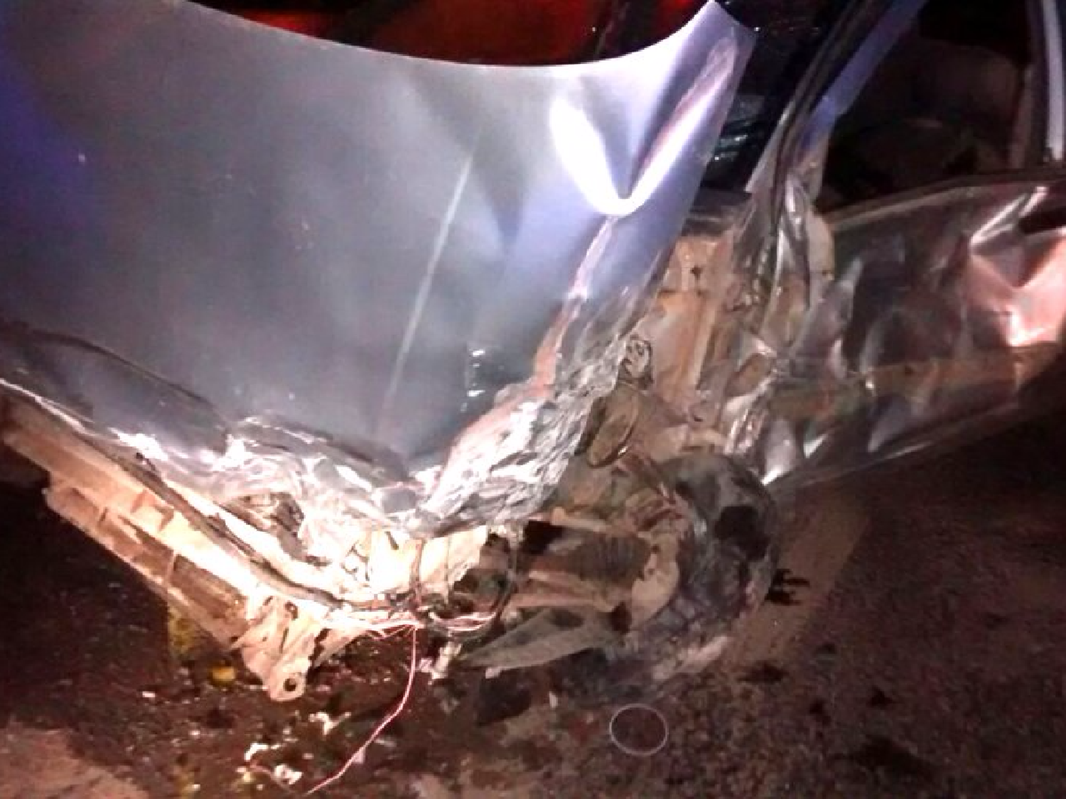 Dos lesionados en un accidente entre un auto y camión en Suardi