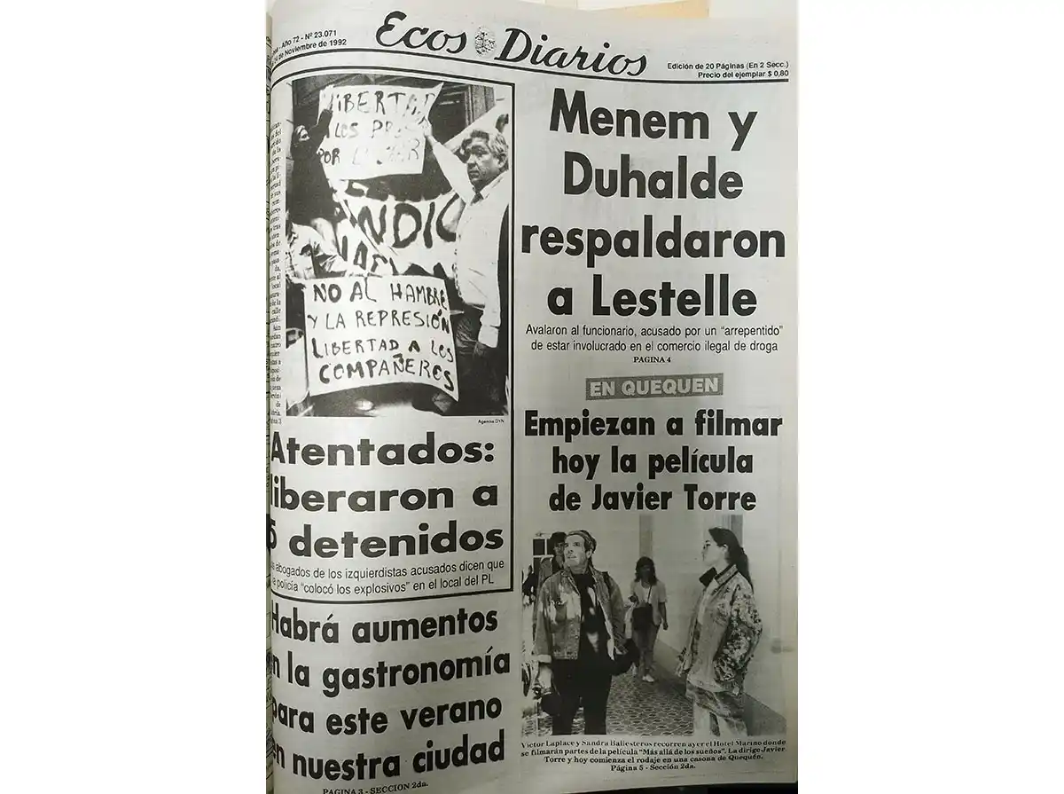 Martes 24 de noviembre de 1992