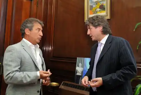 Urribarri y Boudou inaugurarán mañana el polideportivo de Gualeguay