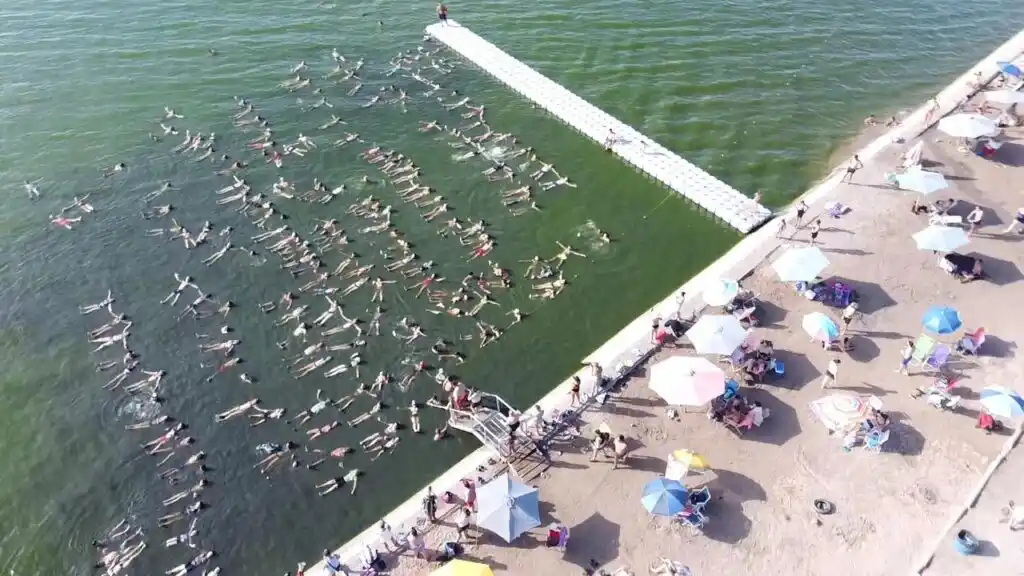 El récord más relajado del mundo se juega en Miramar.