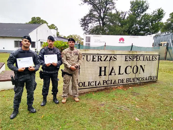 Grupo Halcón capacita a agentes