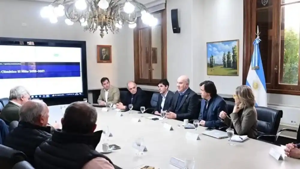 El Gobierno y la Mesa de Enlace coordinan medidas preventivas ante el fenómeno de El Niño