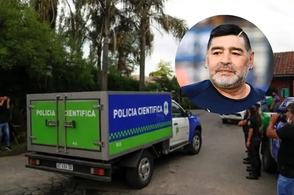 El corazón de Diego pesaba 503 gramos.