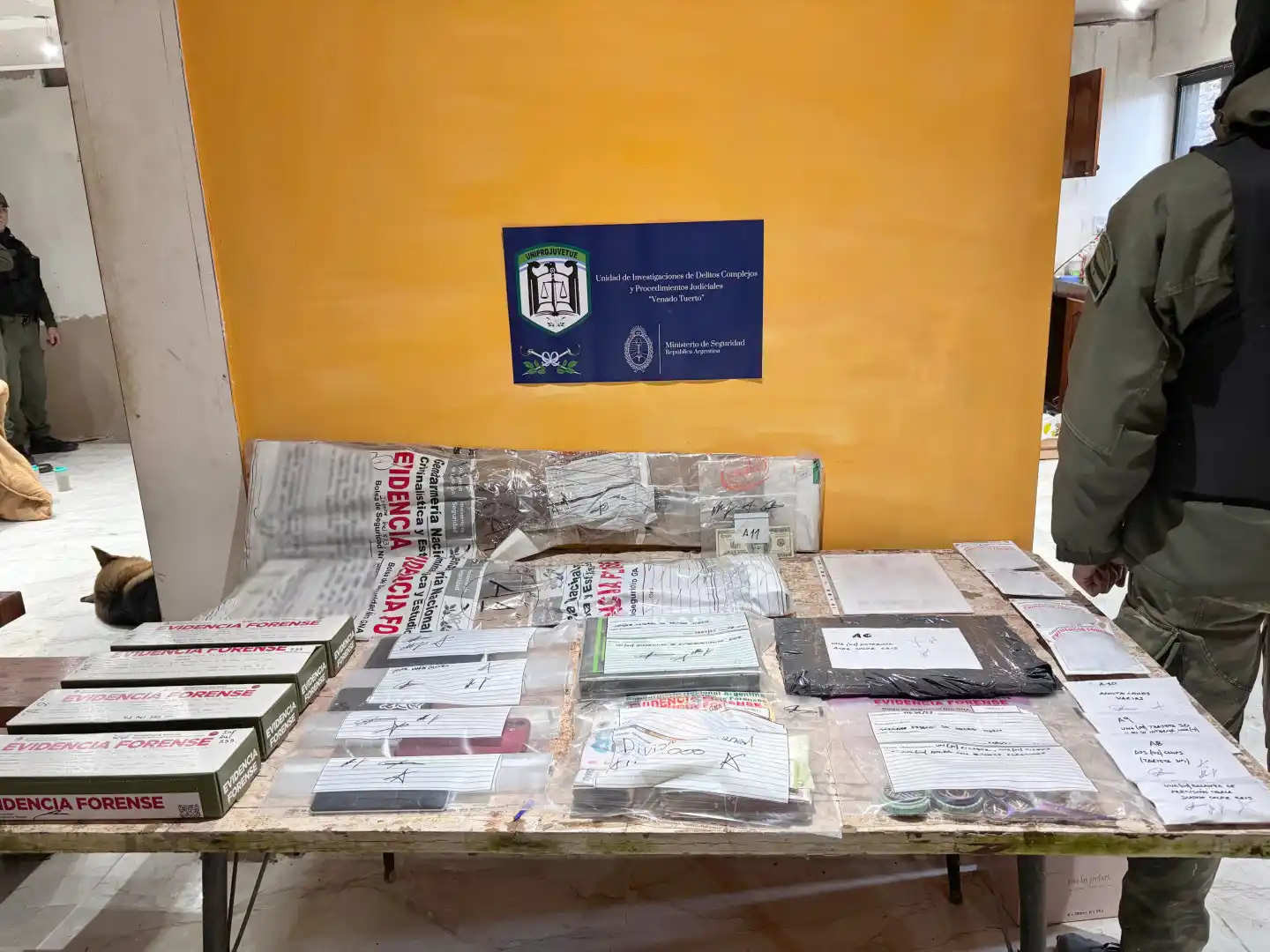 allanamiento sur santafesino gendarmería nacional - 1