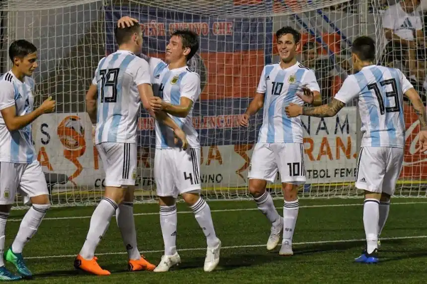 La selección Sub 20, ganó 2-0 y se clasificó a las semifinales